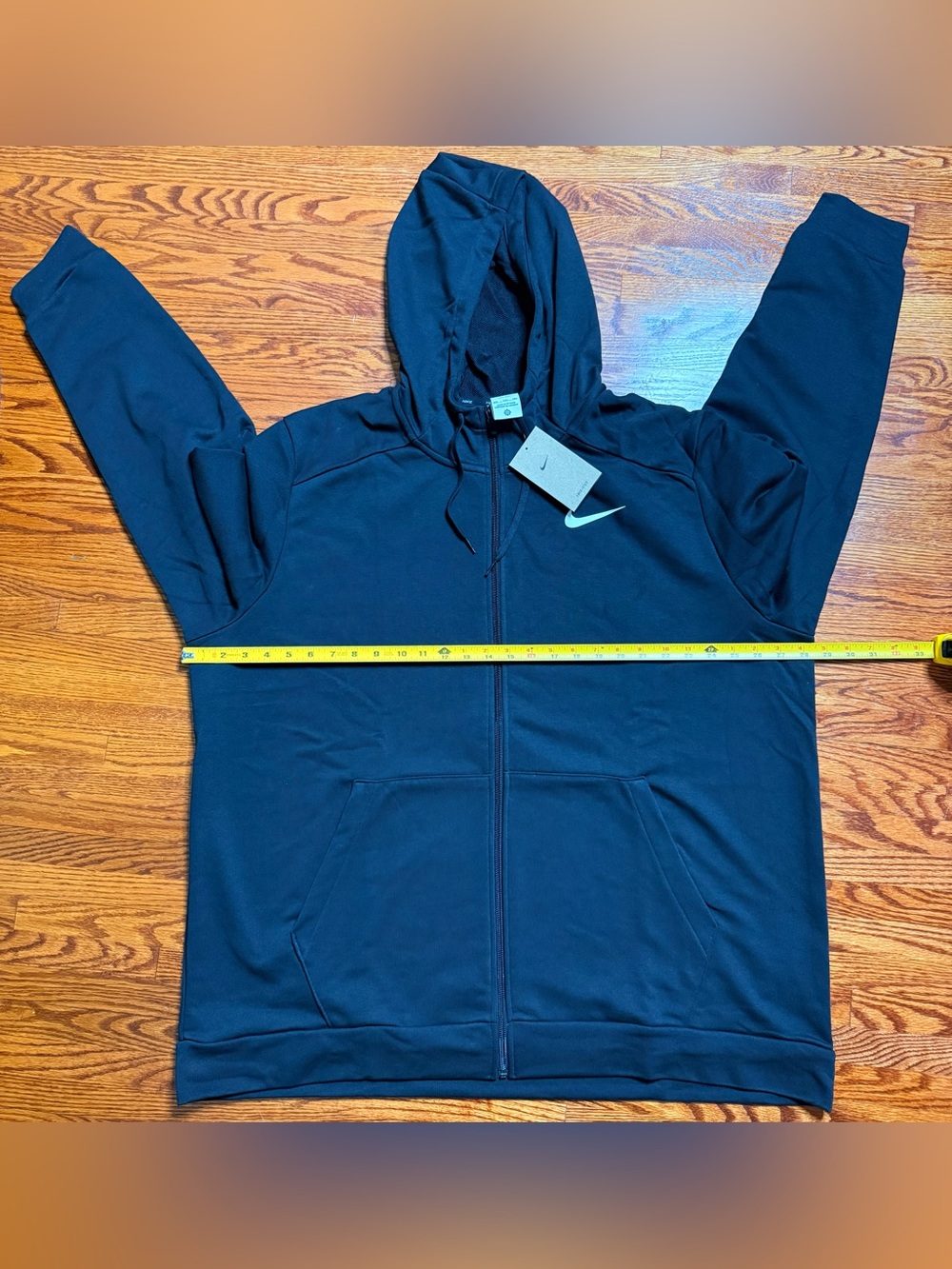 Beautiful Nike Black Full-Zip Hooded Sweatshirt!!! - Picture 7 of 7